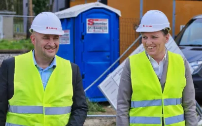 Saborski zastupnik Vladimir Bilek i držaavna tajnica Monika Udovičić/Foto: Nikica Puhalo/MojPortal.hr