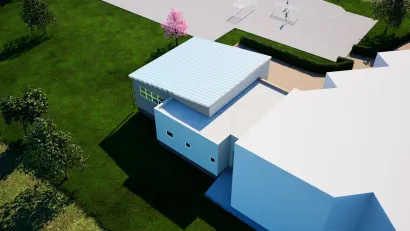 Vizualizacija dogradnje O&Scaron; Dežanovac