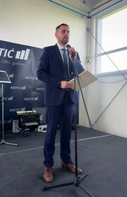 Gradonačelnik Pavičić izrazio je zadovoljstvo zbog ove investicije/Foto: Grad Grubi&scaron;no Polje