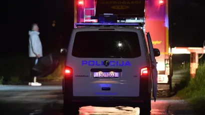 Policija je na mjestu nesreće/Foto: Srđan Vrančić/CROPIX (ilustracija)