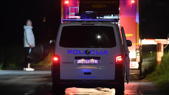 Policija je na mjestu nesreće/Foto: Srđan Vrančić/CROPIX (ilustracija)
