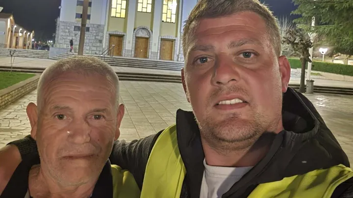 Antun se hodočasnicima pridružio u Bosni/Foto: Kristo Matić