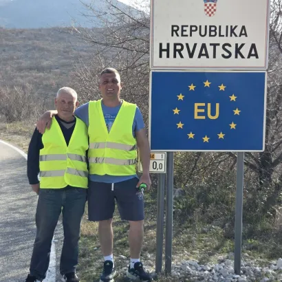 Hodočasnici su pre&scaron;li nekoliko granica/Foto: Kristo Matić