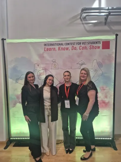 Učenici su dostojno prezentirali svoj grad i zemlju/Foto: TUP&Scaron; Bjelovar