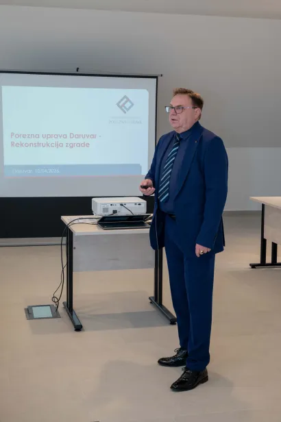 Pročelnik Područnog ureda Bjelovar Božo Polenus/Foto: Predrag Uskoković/Grad Daruvar