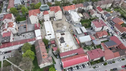 Pogled na gradili&scaron;te iz ptičje perspektive/Foto: BBŽ