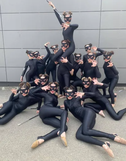 Foto: Pakračke mažoretkinje