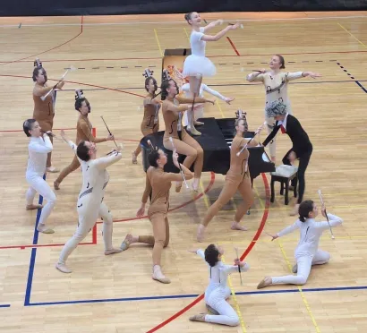 Foto: Pakračke mažoretkinje