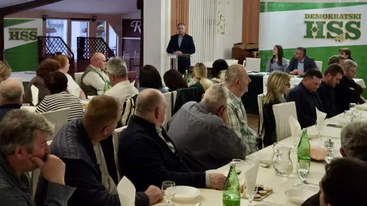 Okupljenima se obratio i Boro Ba&scaron;ljan/Foto: DHSS