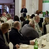 Okupljenima se obratio i Boro Ba&scaron;ljan/Foto: DHSS