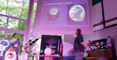 I Sa&scaron;a Ceci je održao zanimljivo predavanje/Foto: AD Kumova Slama