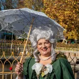 Snježana jedina u daruvaru vodi kostimiranu turu/Foto: Predrag Uskoković