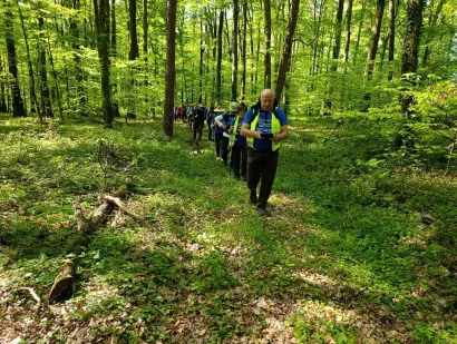 Hodalo se kroz prekrasnu prirodu/Foto: Privatni album