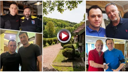 Restoran Greenberg u Daruvaru i njegov Chef s poznatima kojima je kuhao/Foto: Privatni album