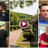 Restoran Greenberg u Daruvaru i njegov Chef s poznatima kojima je kuhao/Foto: Privatni album