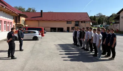 Bilogorske vatrogasce obi&scaron;ao je glavni vatrogasni zapovjednik Hrvatske Slavko Tucaković/Foto: VZ Općine &Scaron;androvac