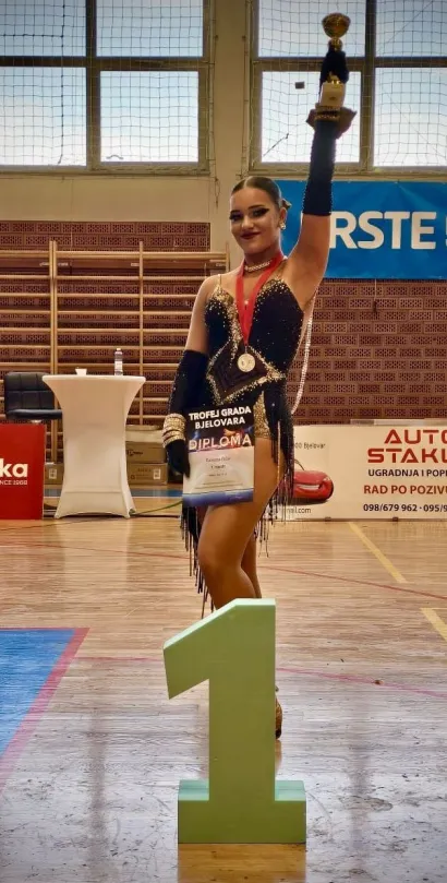 Pobjeda u rodnom gradu/Foto: Privatni album