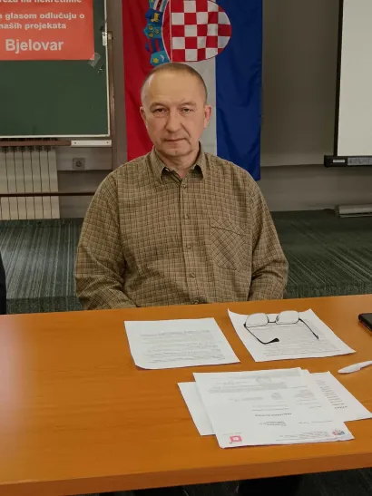 Kandidat za gradonačelnika Bjelovara/Foto: Slavica Trgovac Martan