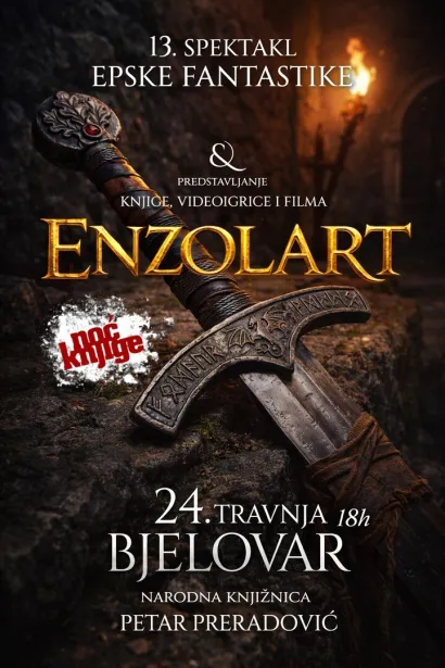 Najava spektakla epske fantastike u Bjelovaru