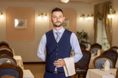 Voditelj restorana Terasa Adriano Papou&scaron;ek/Foto: DT