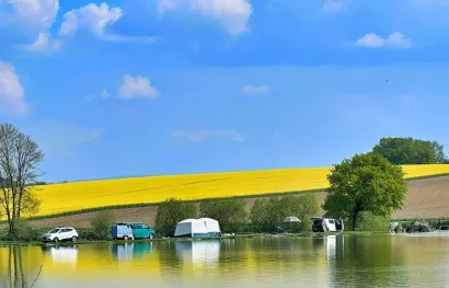 Ribiči na jezeru Uljanik/Foto: Alen Ontl