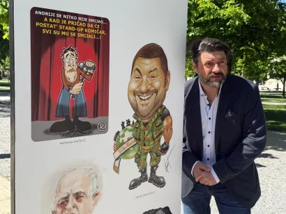 Najava BOK-a pro&scaron;la je u znaku karikature/Foto: Grad Bjelovar