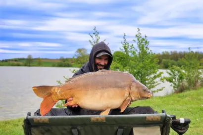 Du&scaron;an Cvjetičanin s kapitalcem te&scaron;kim 24,05 kilograma/Foto: Privatni album