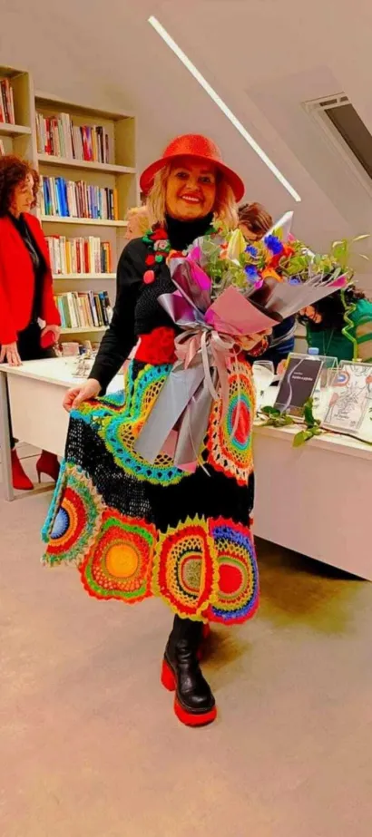 Marta u svom ormaru ima jedinstvene odjevne kombinacije/Foto: Privatni album