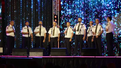 Policijska klapa Sveti Mihovil/Foto: Nikola Brboleza/CROPIX