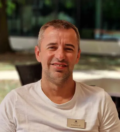 Glavni fizioterapeut Daruvarskih toplica Tomislav Banić/Foto: Dijana Puhalo/MojPortal.hr