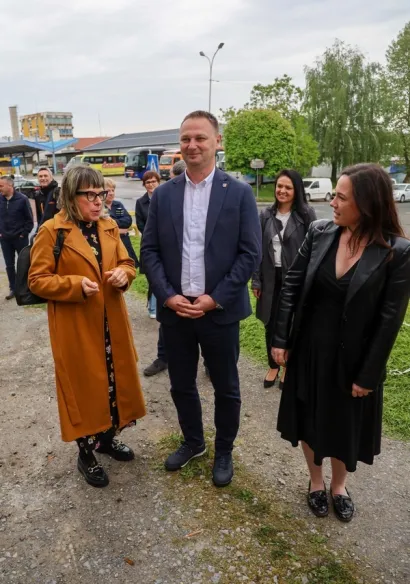 Gradili&scaron;te su obi&scaron;li župan Maru&scaron;ić i gradonačelnica Čanađija/Foto: BBŽ