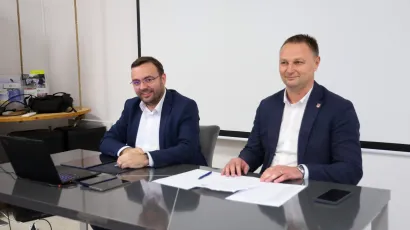 Marko Maru&scaron;ić i Silvestar &Scaron;tefović