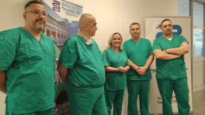 Liječnici koji su bili na operaciji/Foto: Slavica Trgovac Martan
