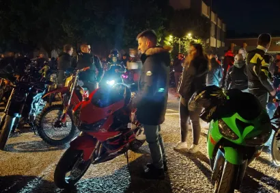 U Bjelovar su stigli motociklisti iz svih krajeva/Foto: Slavica Trgovac Martan