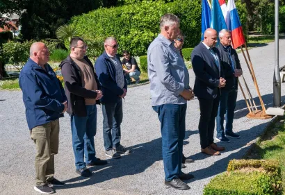 Odana je počast Slovacima stradalima u Domovinskom ratu/Foto: Grad Daruvar
