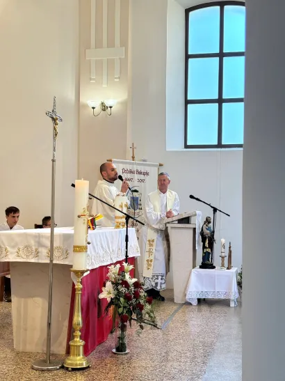 Služena je sveta misa/Foto: Općina Dežanovac