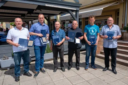 Nagrađeni dobrovoljni darivatelji krvi/Foto: Predrag Uskoković/Grad Daruvar