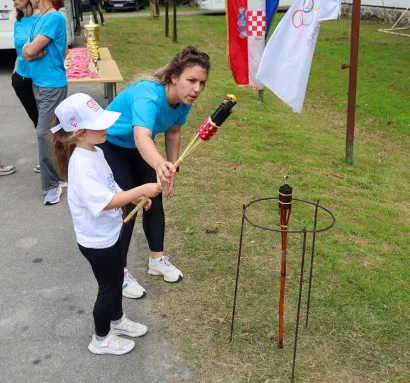 U &Scaron;RC-u Kukavica je zapaljen olimpijski plamen/Foto: BBŽ