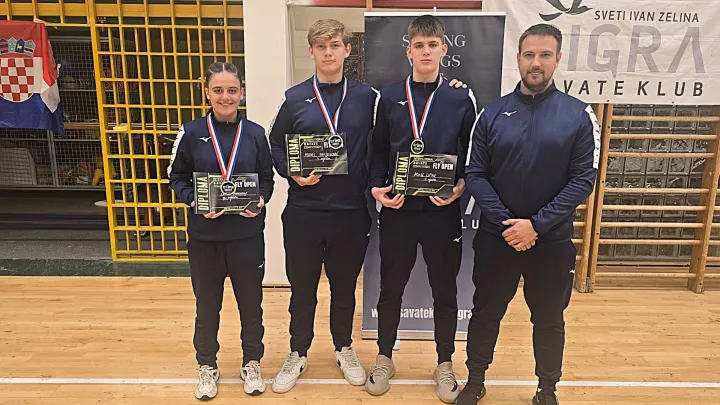 Borci gare&scaron;ničkog "&Scaron;ana" osvojili tri medalje u tri nastupa/Foto: Savate klub "&Scaron;an" Gare&scaron;nica