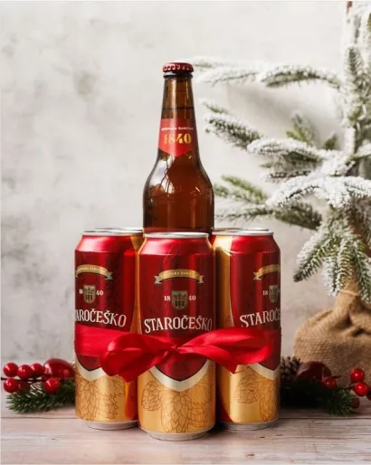 Staroče&scaron;ko pivo je ove godine rebrandirano i plan je da s dodatniim ulaganjem Staroče&scaron;ko postane uvažen pivski brand u Hrvatskoj/Foto: Pivovara Daruvar