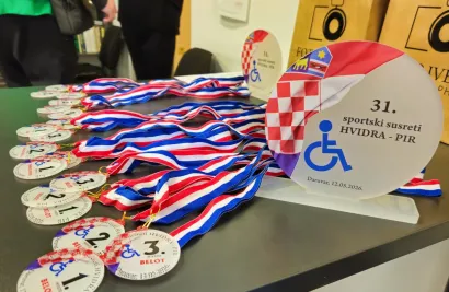 Medalje i priznanja za netjecatelje/Foto: Nikica Puhalo/MojPortal.hr