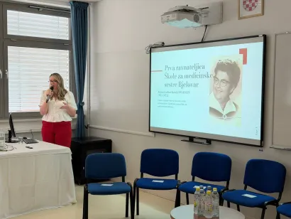 Bilo je riječi i o povijesti Medicinske &scaron;kole BJelovar/Foto: Medicinska &scaron;kola Bjelovar