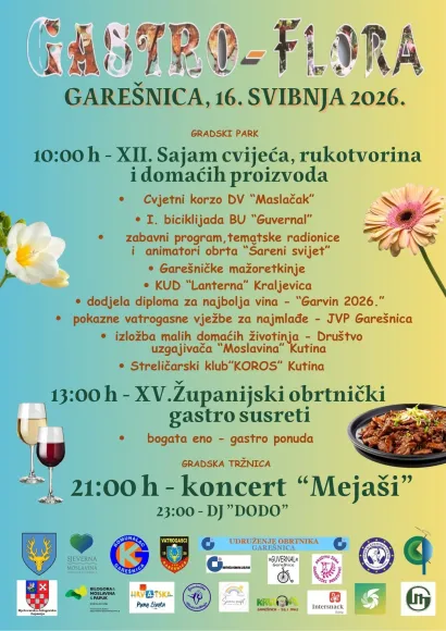 Program ovogodi&scaron;nje Gastro flore