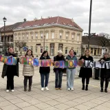 Pripreme za prosvjed/Foto: Novi sindikat