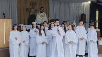 Recitacije su obogatile misu i sakrament Prve Pričesti/Foto: Župa sv. Antuna Padovanskog