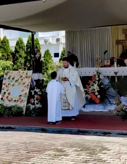 Fra David Sedlar prije 3 godine dijelio je Prvu Pričest/Foto: Župa sv. Antuna Padovanskog