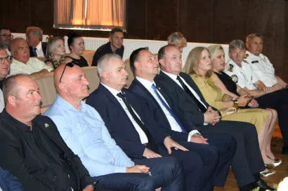 Gradonačelnik Bilandžija u dru&scaron;tvu uzvanika/Foto: Slavica Trgovac Martan
