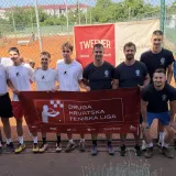 Tenisači HATK Daruvar i TK Tweener Zagreb/Foto: HATK Daruvar