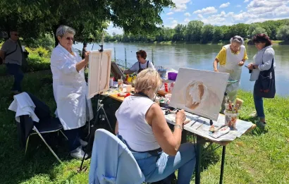 Slikalo se uz Dravu/Foto: Zajednica Mađara Daruvar