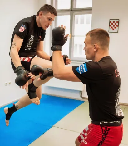 Ivan Ki&scaron; svaki dan trenira s Leonom Krajačićem/Foto: Privatni album